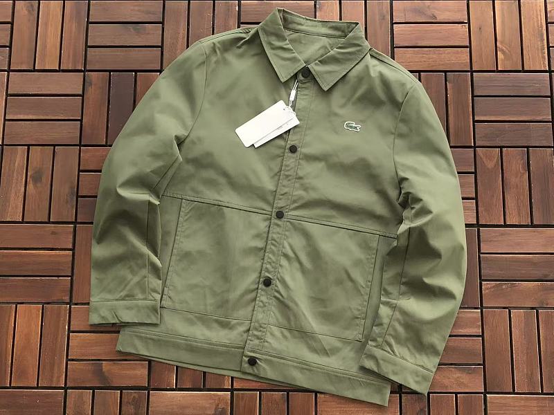 Lacoste Two-Color Overshirt Jacket