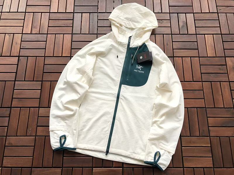 Arc'teryx Colorblock Zip Hooded Jacket
