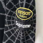 Supreme Vanson Spider Web Crewneck Sweater