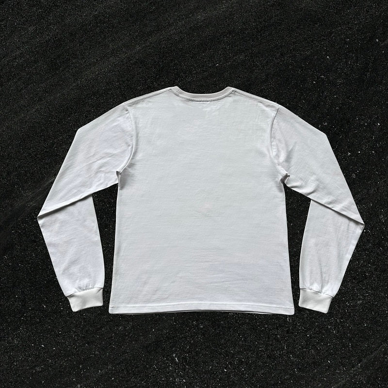 Unknown Brand Dragon Graphic Zip Hoodie - Black/White