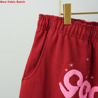 Sp5Der Worldwide Red Angel Number 555 Sweatpants