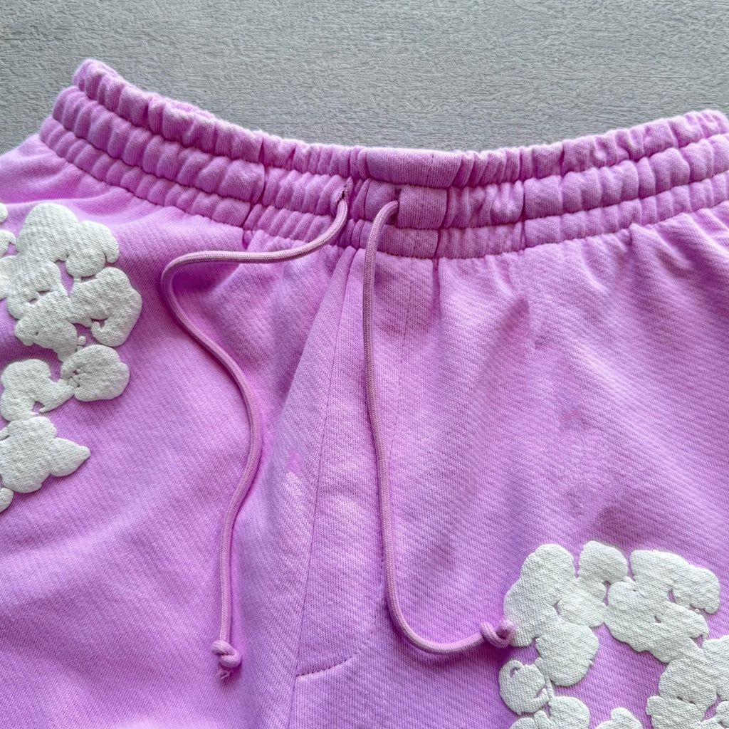 Denim Tears The Cotton Wreath Powder Sweatshorts