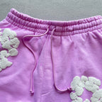 Denim Tears The Cotton Wreath Powder Sweatshorts