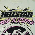 Hellstar Breaking News T-Shirt White
