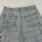Supreme Denim Jacquard Cargo Shorts