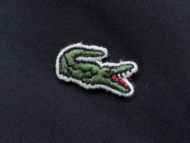 Lacoste Plaid-Lined Zip Jacket