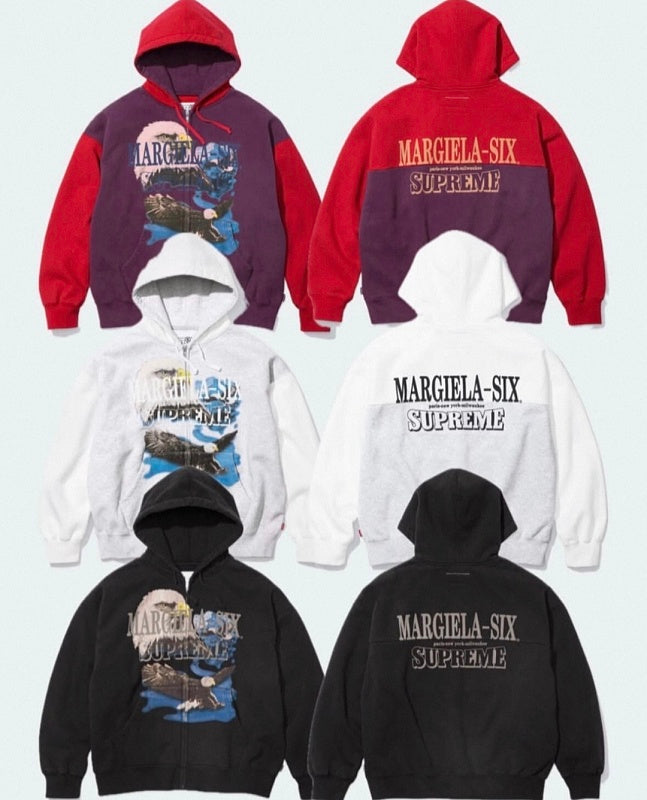 Supreme Eagle Graphic Zip Hoodie
