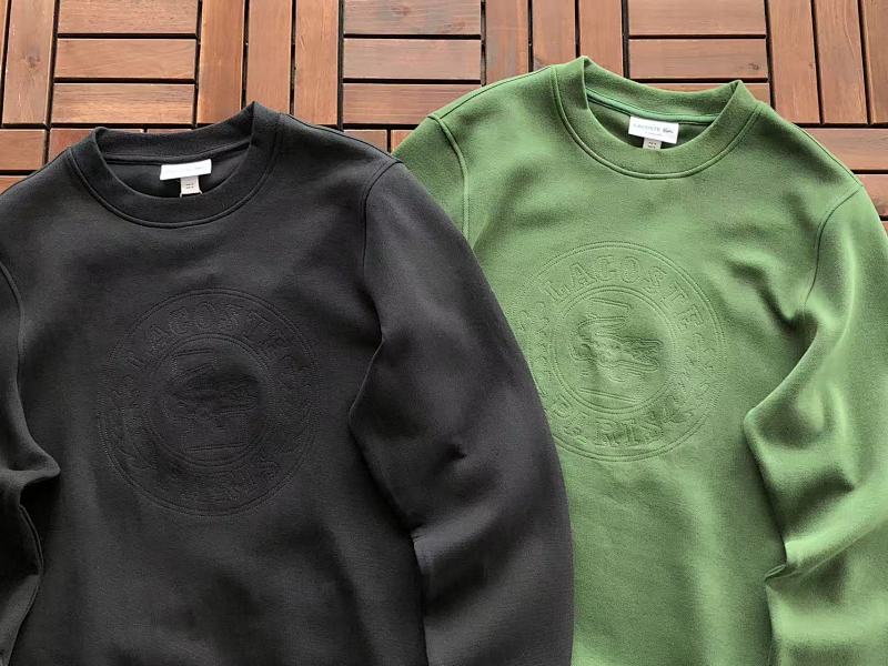 Lacoste Embossed Logo Crewneck Sweater