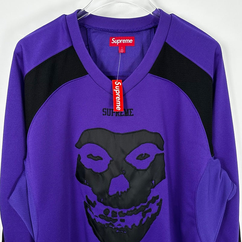 Supreme Purple Skull Hockey Jersey