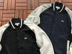 Lacoste Contrast-Sleeve Bomber Jacket