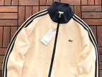 Lacoste Striped Full-Zip Track Jacket