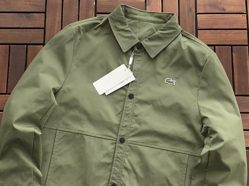 Lacoste Two-Color Overshirt Jacket