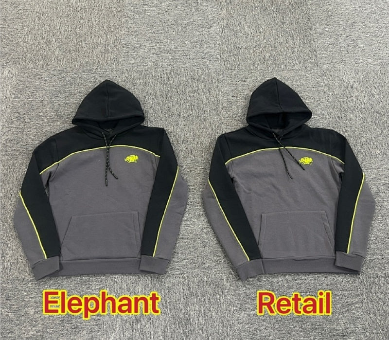 Syna-World Hoodie - Black-Grey