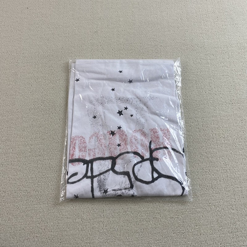 Travis Scott Cactus Jackx Sp5der Days Before Rodeo II Tee White