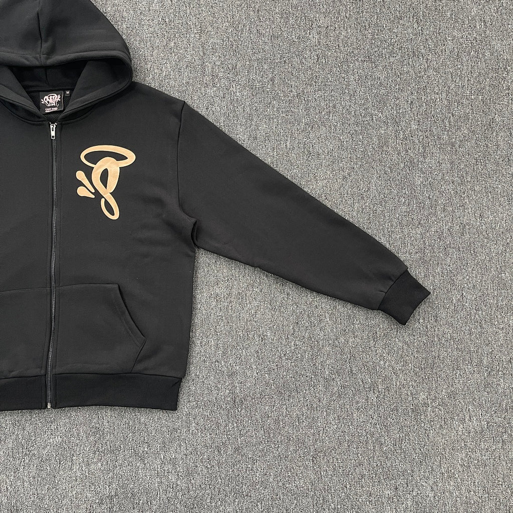 Zip Hoodie Rose Gold