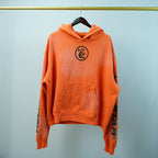 Hellstar Fire Orange Hoodie Orange Dye