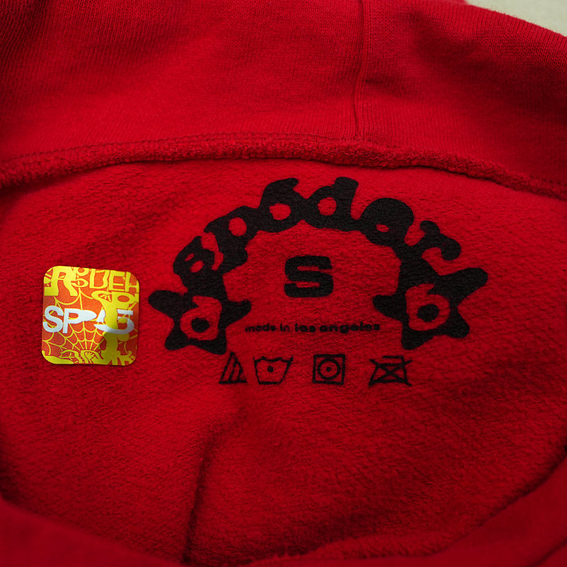 Sp5der Beluga Hoodie Red