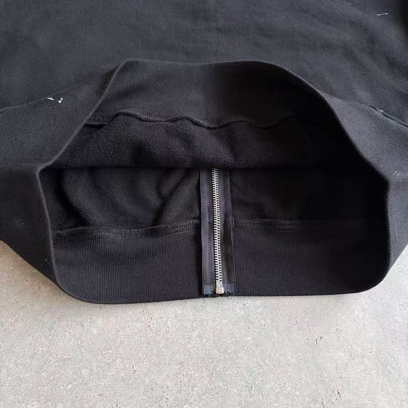 Unknown Brand Black Sweatshirt Cuff Comparison