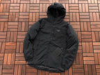 Arc'teryx Black Insulated Hooded Jacket