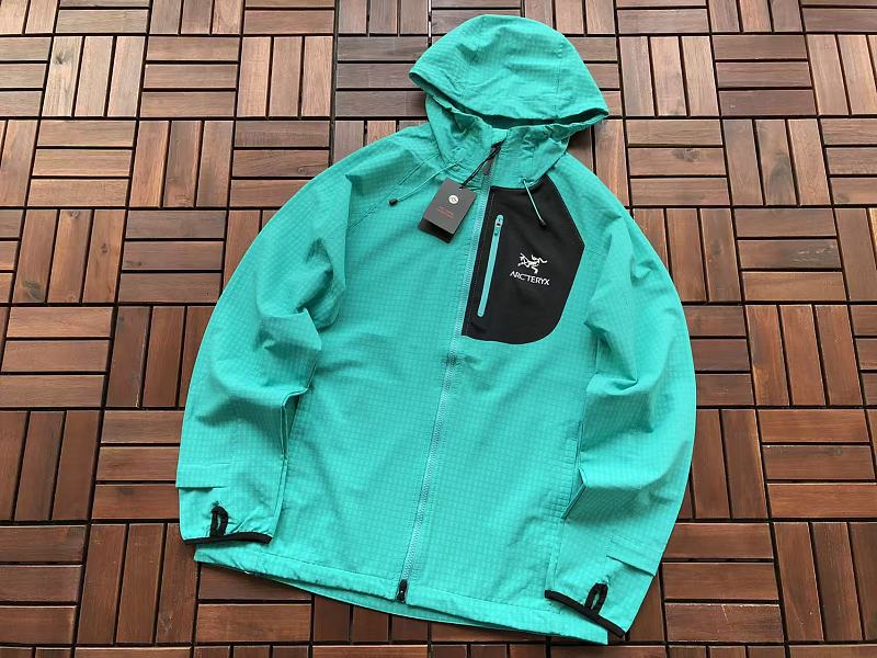 Arc'teryx Colorblock Zip Hooded Jacket
