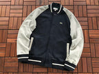 Lacoste Contrast-Sleeve Bomber Jacket