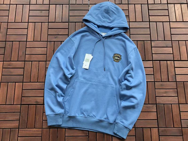 Lacoste Crest Logo Pullover Hoodie