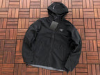 Arc'teryx Black White Logo Hooded Jacket