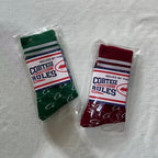 Corteiz Rules Striped Crew Socks (2-Pack)
