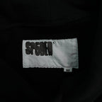 Sp5Der Rhinestone Og Web V2 Hoodie Black