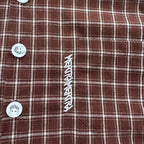 Mertra Plaid Shirt - Brown