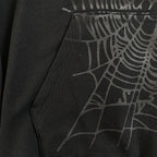 Sp5der Phantom Web Hoodie Black