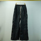 Hellstar Waxed Nyon Pants Black