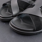 Hermes Izmir Sandal - Black/Black