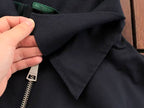 Lacoste Plaid-Lined Zip Jacket