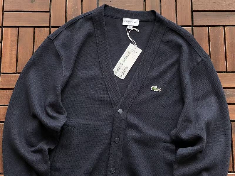 Lacoste Logo Button Cardigan