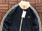 Lacoste Striped Full-Zip Track Jacket