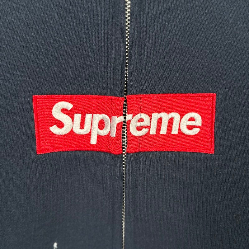 Supreme Paint Splatter Zip Hoodie