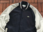 Lacoste Contrast-Sleeve Bomber Jacket
