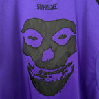 Supreme Purple Skull Hockey Jersey
