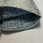 Supreme Denim Jacquard Cargo Shorts