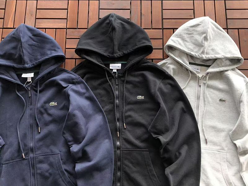 Lacoste Logo Zip Hoodie