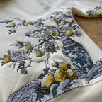 Derschutze Garden of Eden Zip Up - Cream