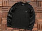 Arc'teryx Green Fossil Sleeve Long-Sleeve Shirt