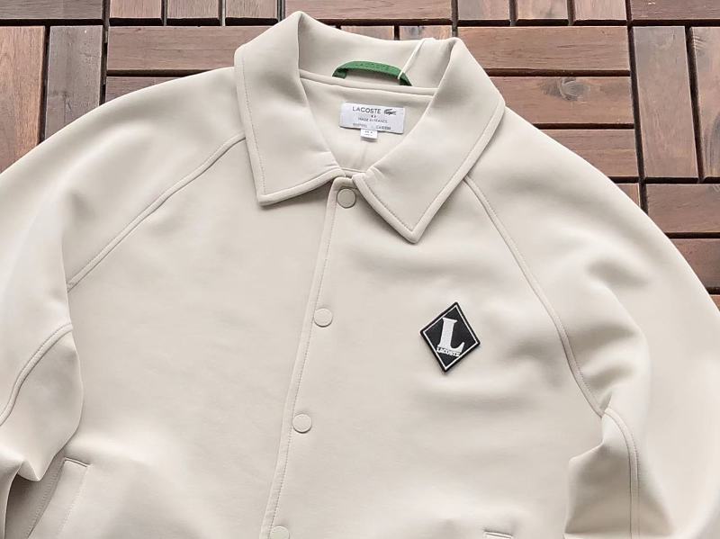 Lacoste Emblem Button-Up Jacket