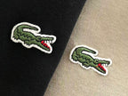 Lacoste Black Cream Quarter-Zip Sweater