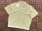 Lacoste Textured Quarter-Zip Polo Shirt