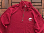 Lacoste Paris Quarter-Zip Sweater