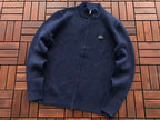 Lacoste Three-Color Full-Zip Sweater