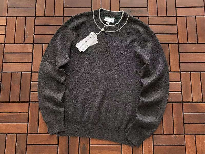 Lacoste Contrast-Trim Crewneck Sweater