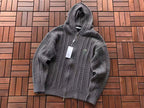 Lacoste Cable-Knit Zip Hoodie